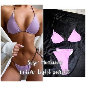 Purple bikini
